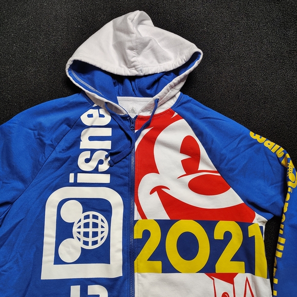 Disney Parks 2021 Walt Disney World Hoodie Jacket Unisex Size XLarge - Picture 1 of 7